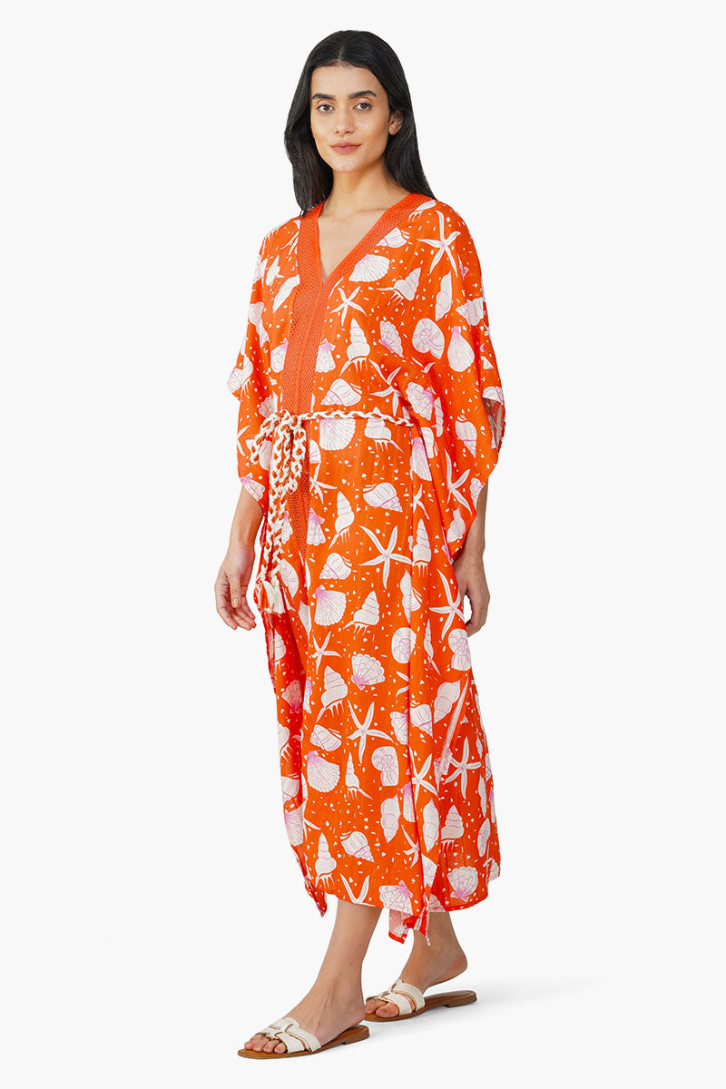 Coralina Printed Kaftan