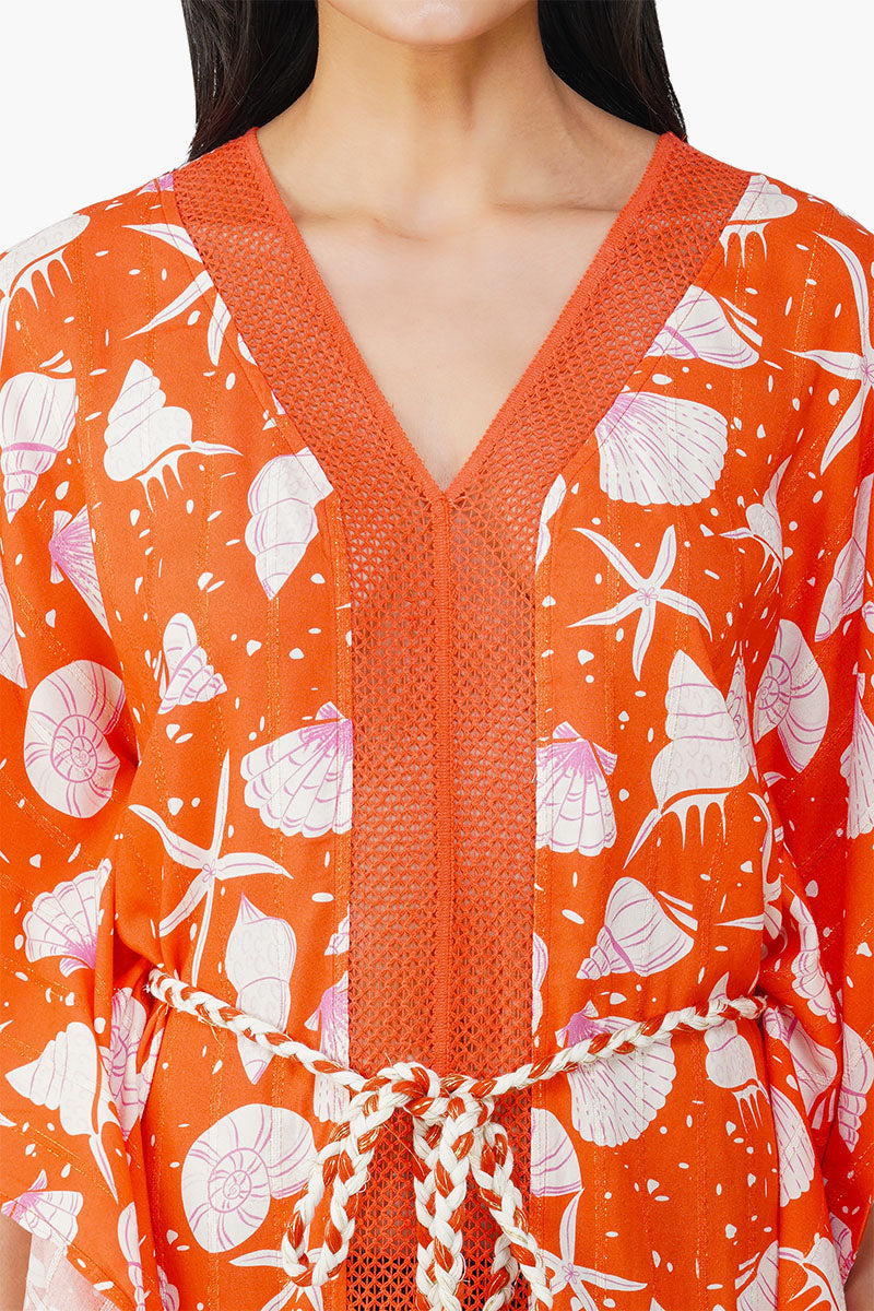 Coralina Printed Kaftan