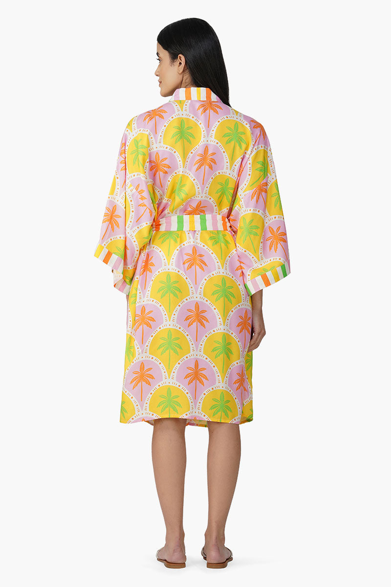 Multi Wikolia Tropic Printed Cover Dress