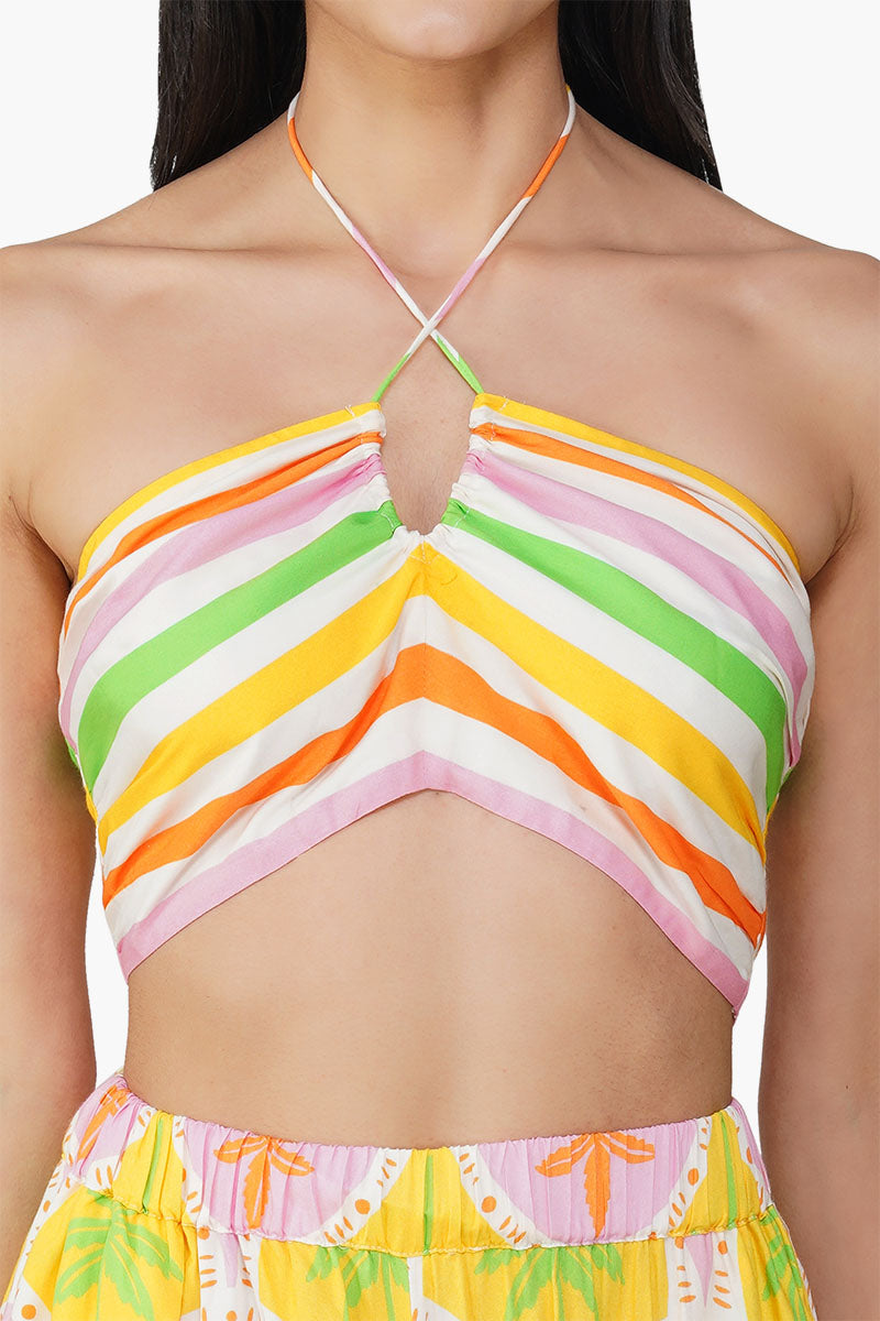 Multi Wikolia Tropic Printed Top