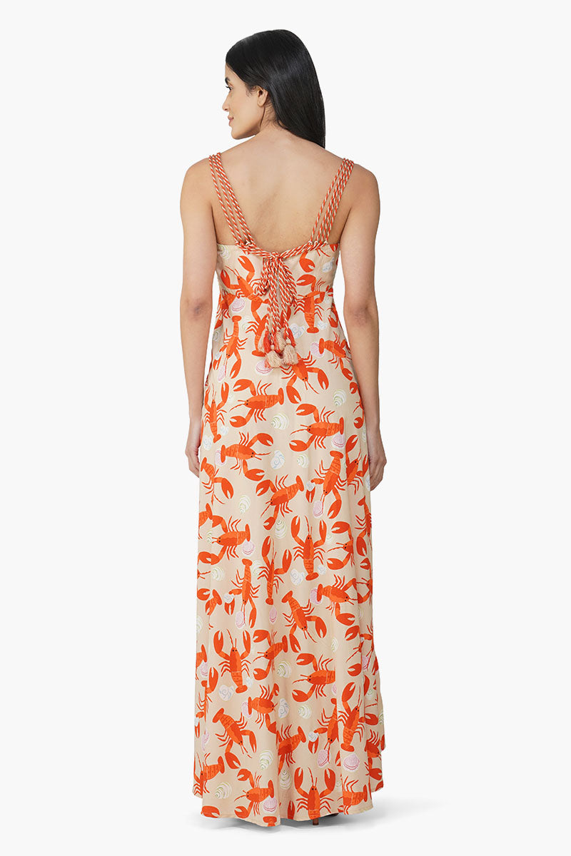 Candy Lobsters Printed Dress
