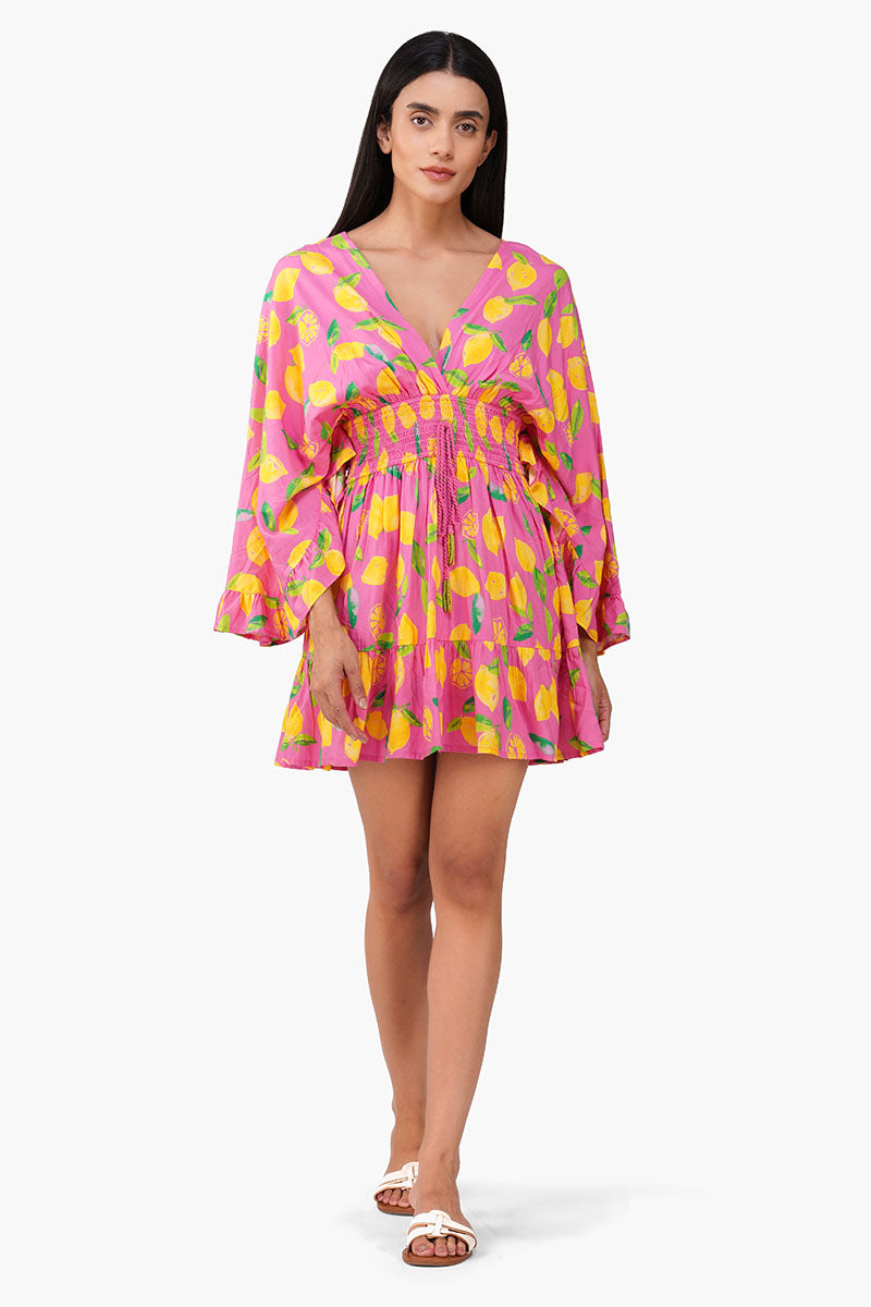 Citrus Zest Short Dress