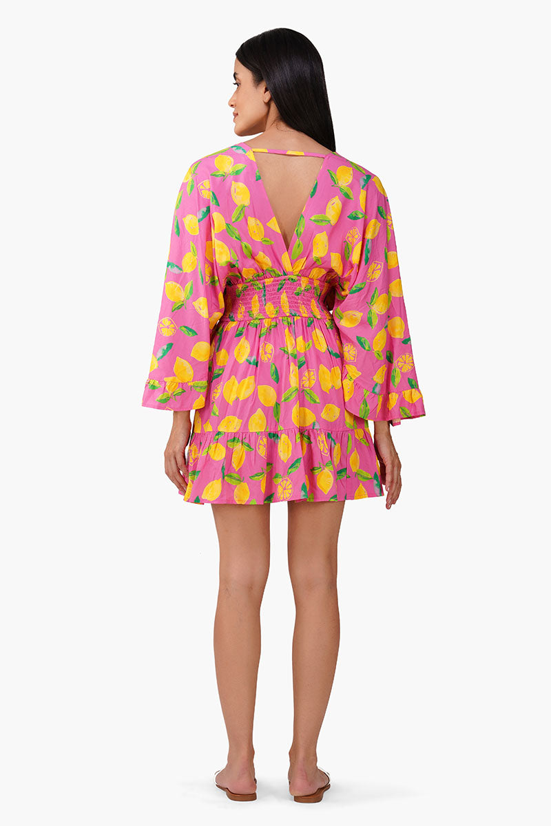 Citrus Zest Short Dress