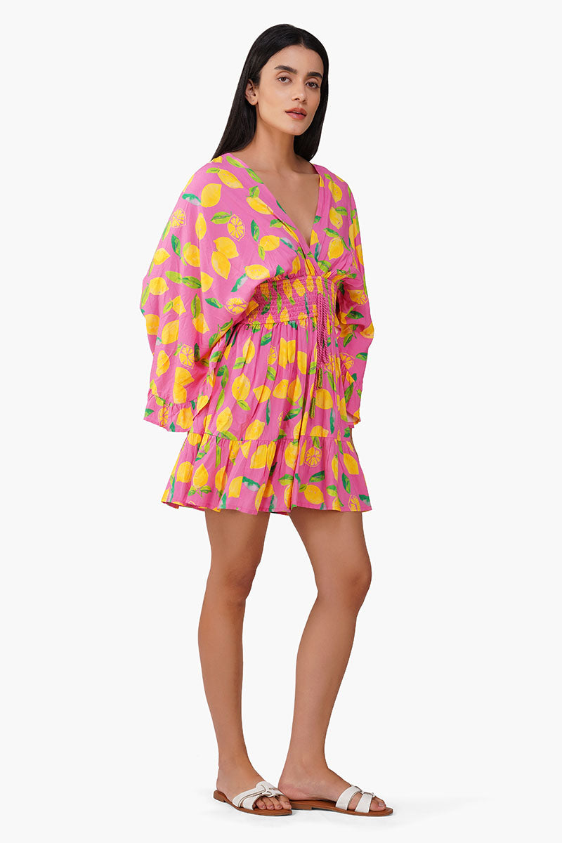 Citrus Zest Short Dress