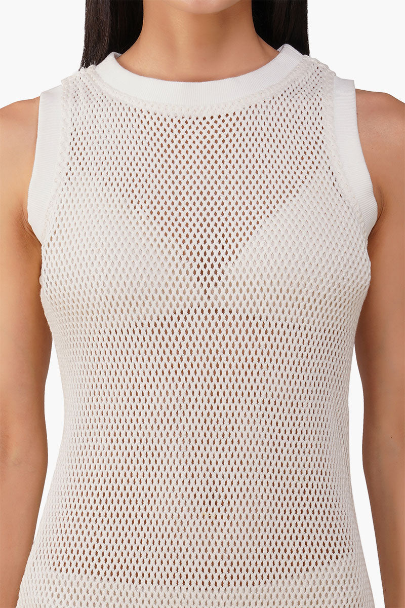 Fringed Midi Cover Up Dress