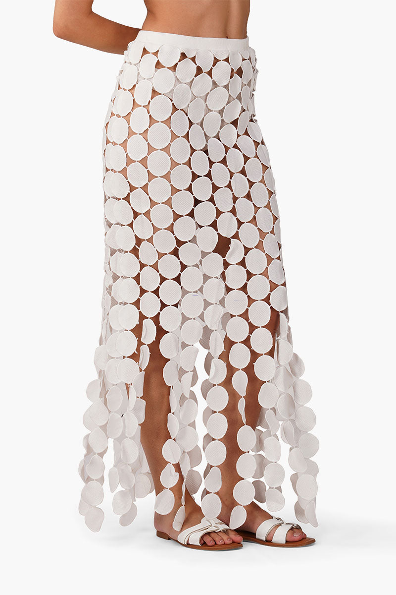 Circles Tassel Fringe Skirt