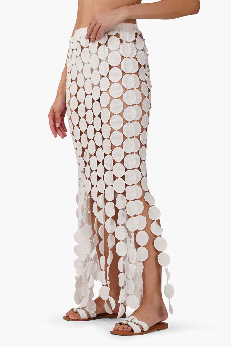 Circles Tassel Fringe Skirt