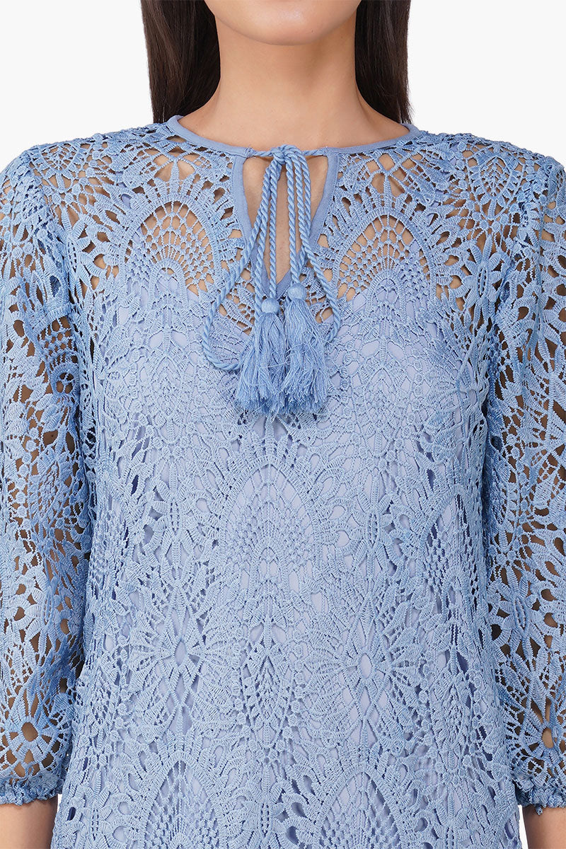 Perivale Lace Net Dress