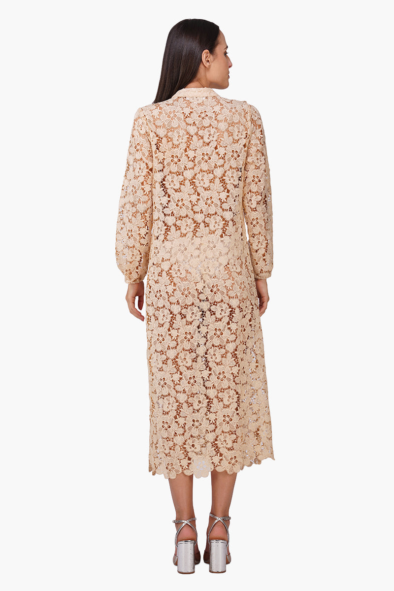 Mocha Muse Floral Cover Up
