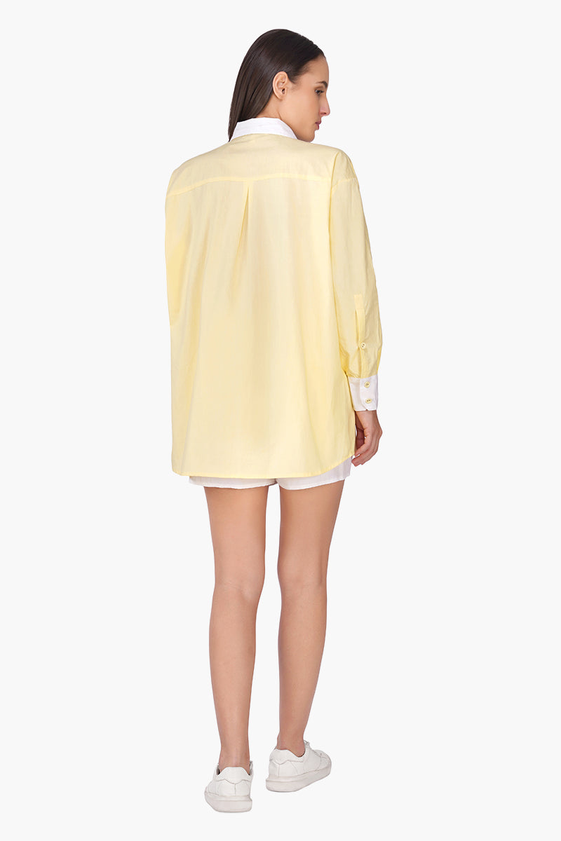 Buttery Blink Embellished Baggy Shirt