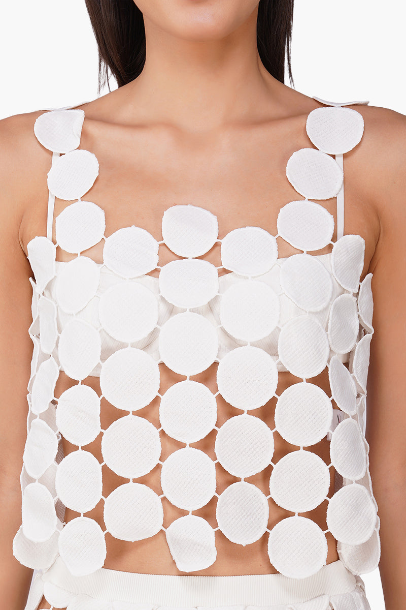 Opal Circle Radiance Crop Top