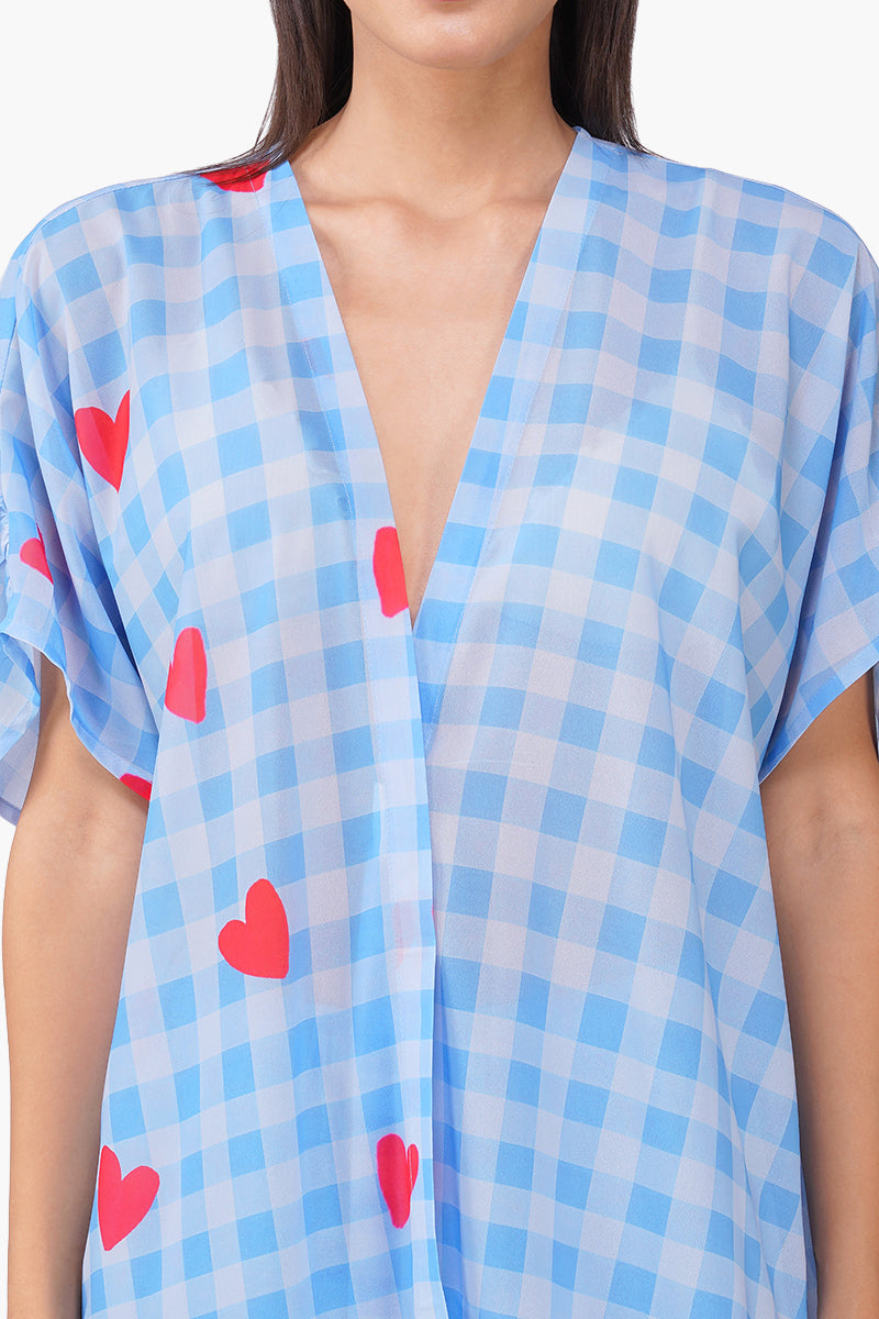 Lobster Lounge Printed Cover Up