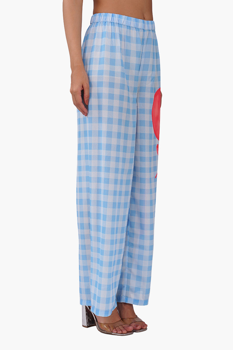 Lobster Lounge Printed Pants