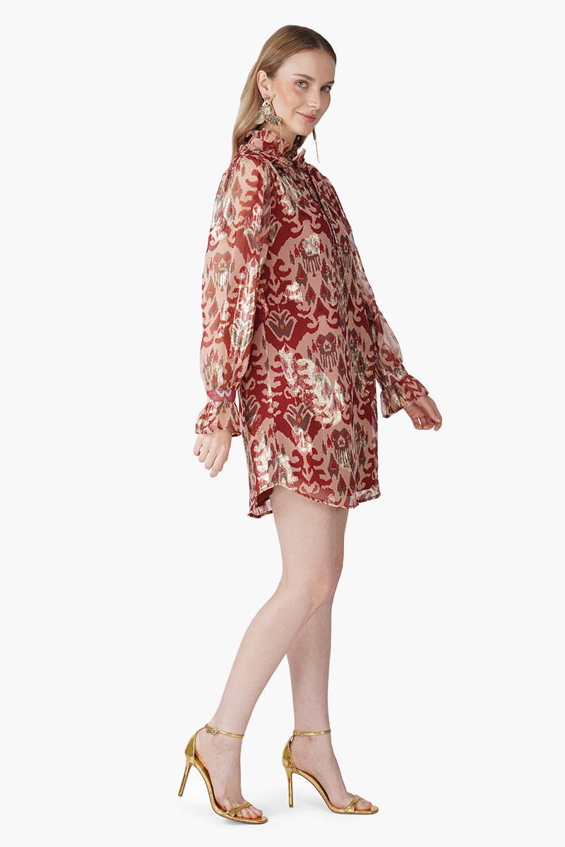 Red Mirage Short Dress