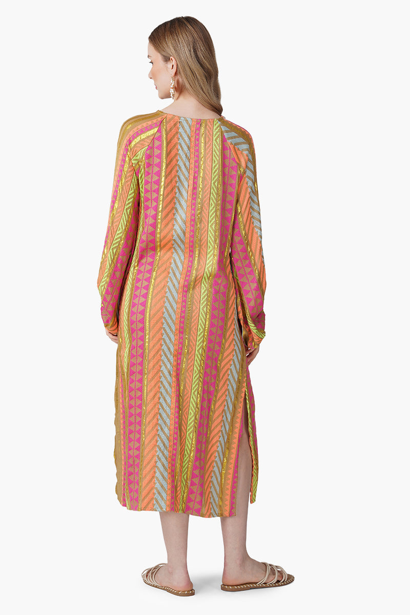 Multi Artistan Y/D Slip On Dress without Belt