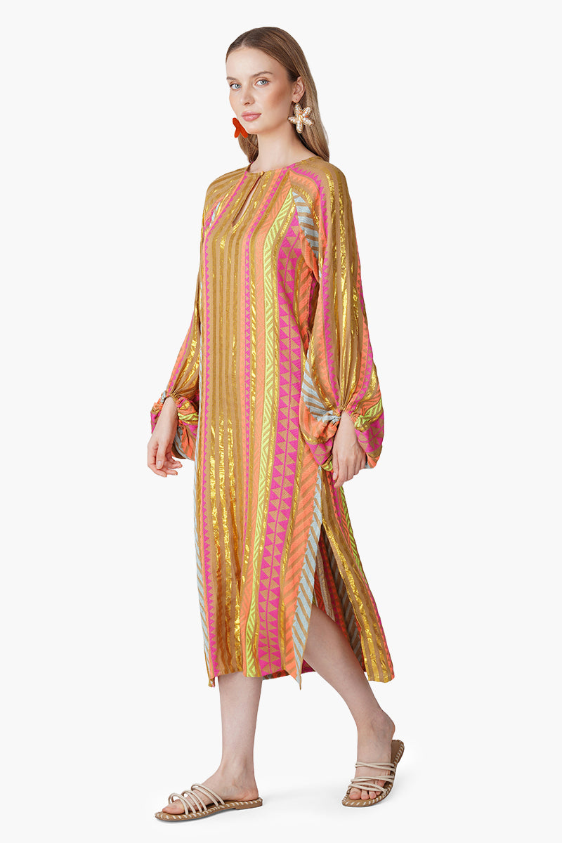 Multi Artistan Y/D Slip On Dress without Belt