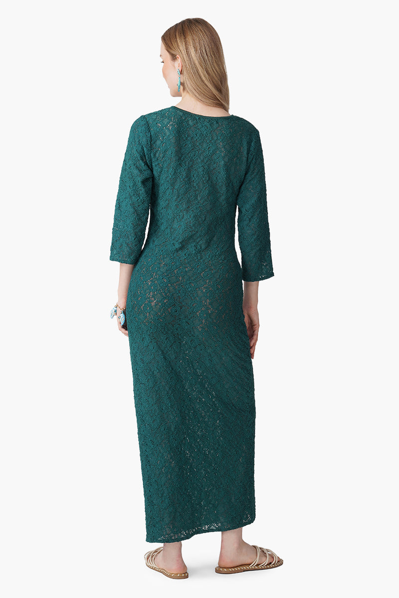 Teal Coastal Cover Up