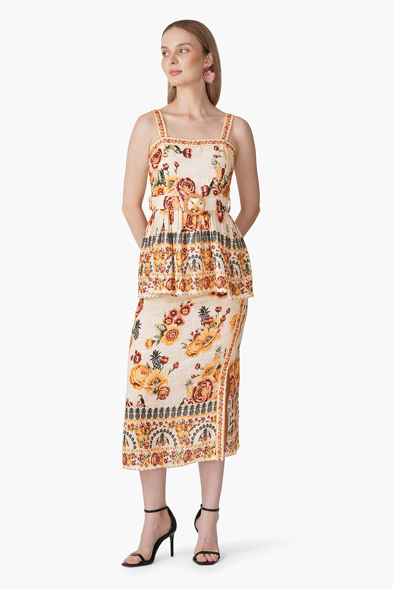 Boho Tucan Blossom Skirt