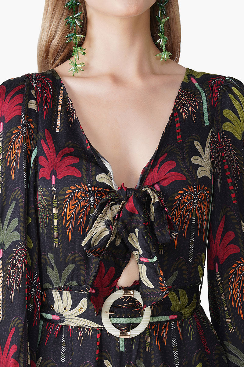 Multi Palm Rush Printed Jumpsuit
