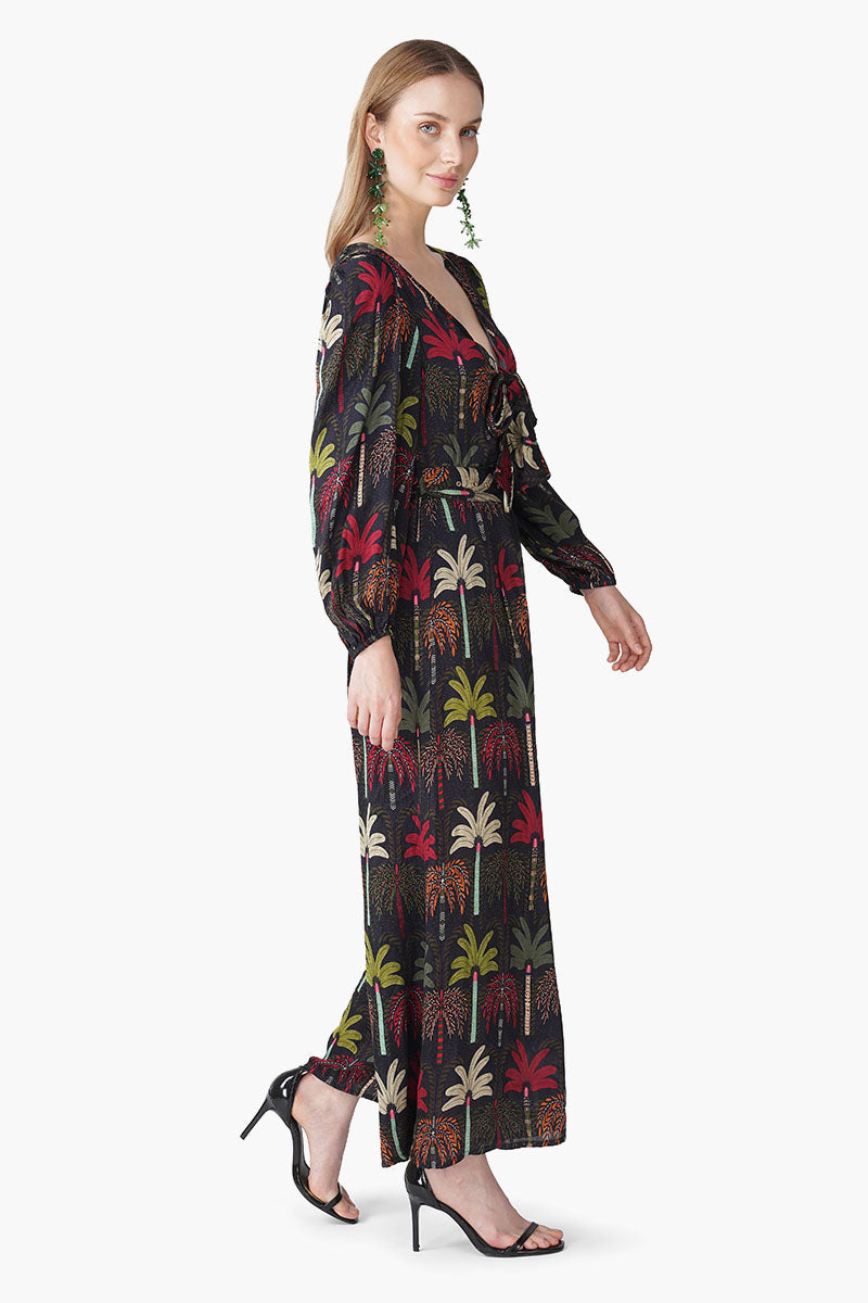 Multi Palm Rush Printed Jumpsuit