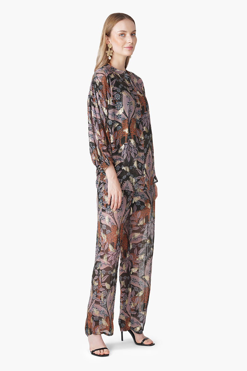 Urban Luxe Jungle Printed Shirt