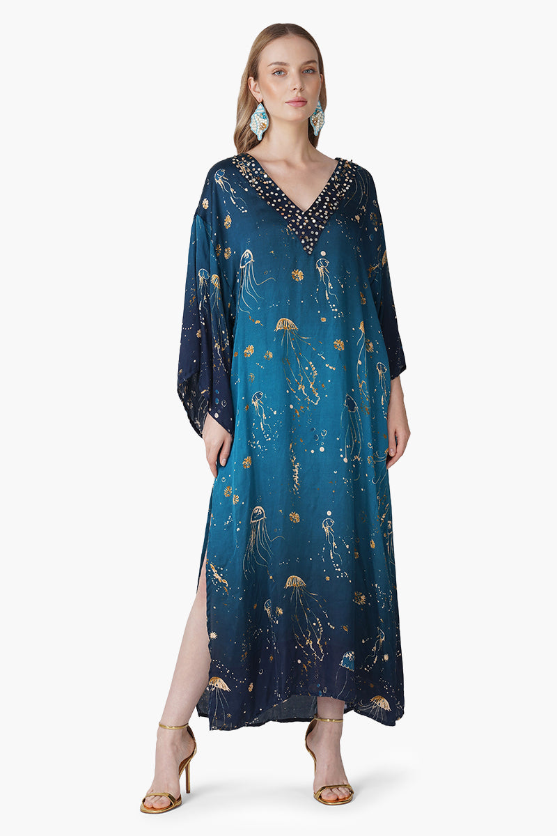 Deep Sea Dream Ombre Kaftan