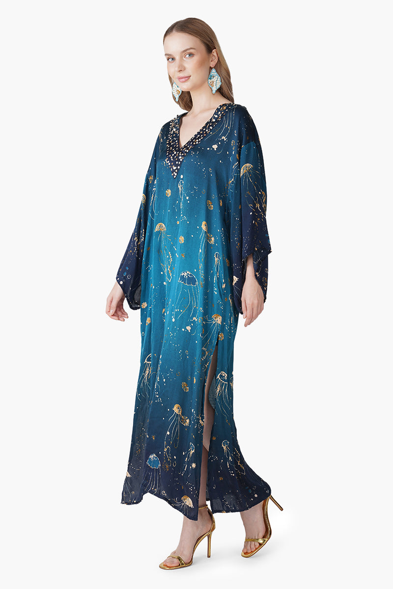 Deep Sea Dream Ombre Kaftan