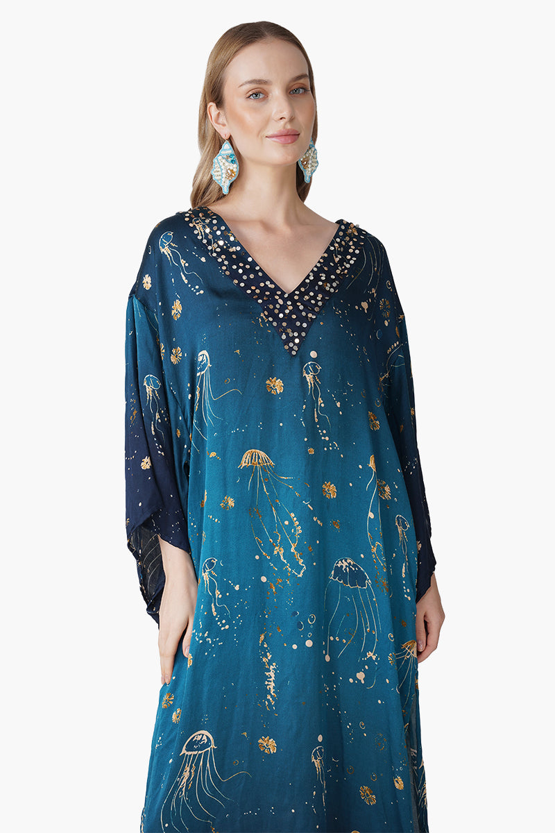 Deep Sea Dream Ombre Kaftan