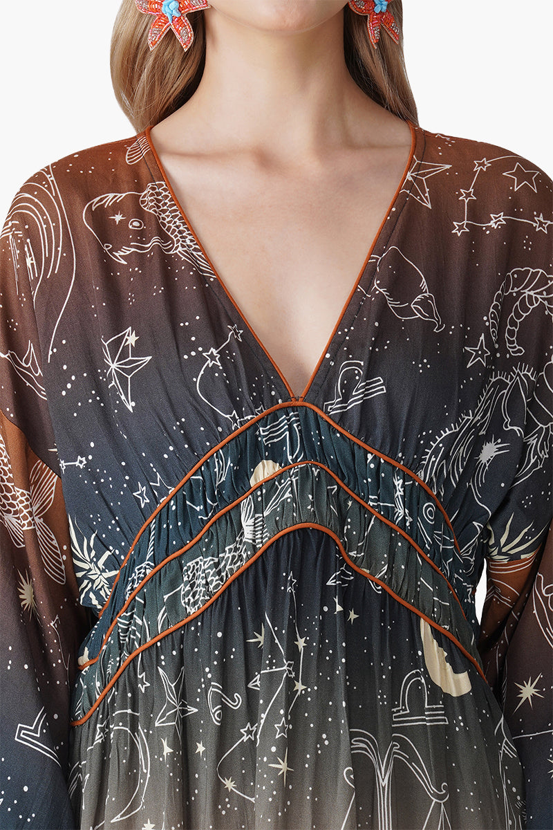 Galaxy Dream Ombray Maxi Dress