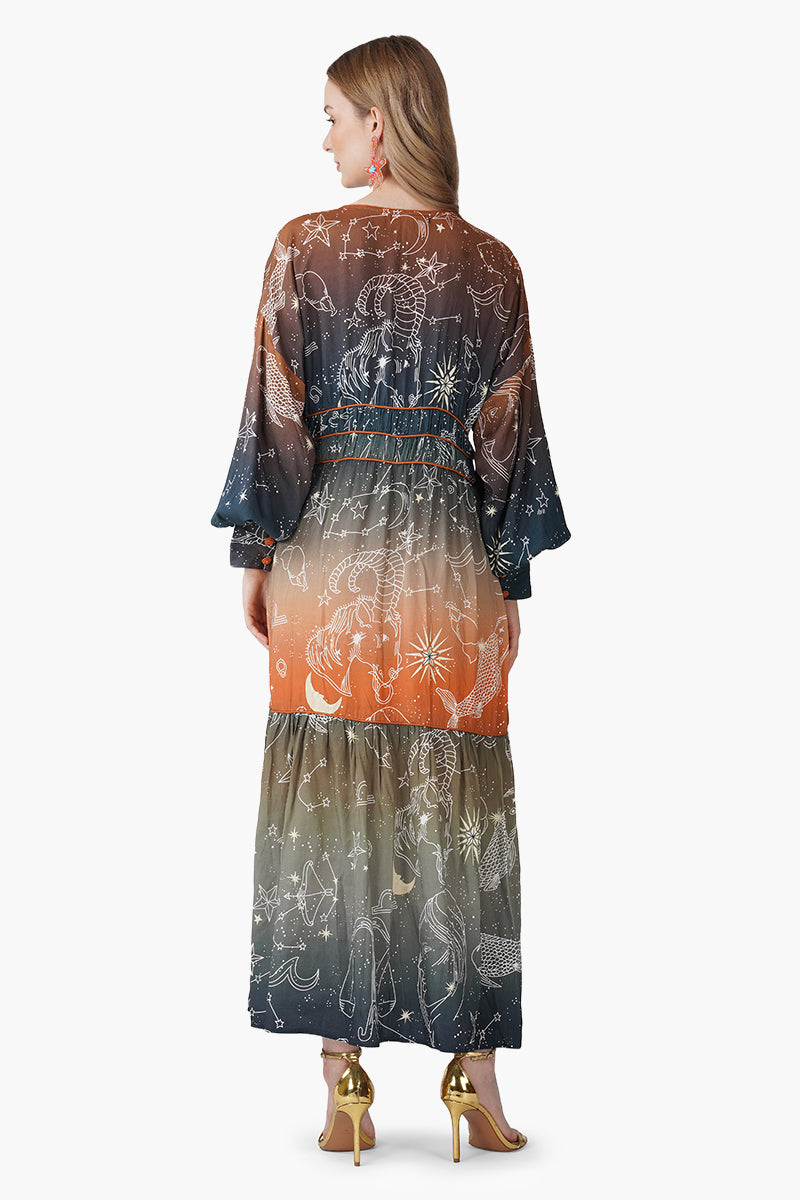 Galaxy Dream Ombray Maxi Dress