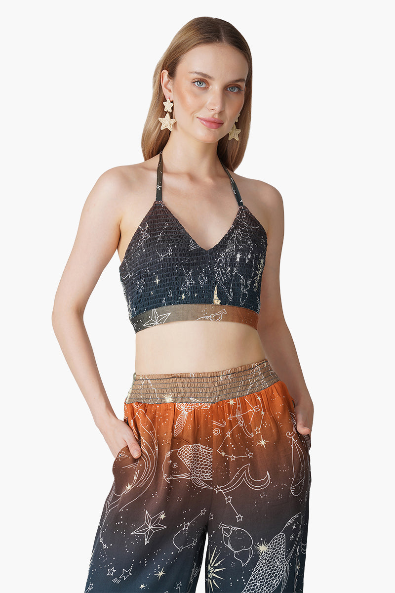 Galaxy Dream Ombray Crop Top
