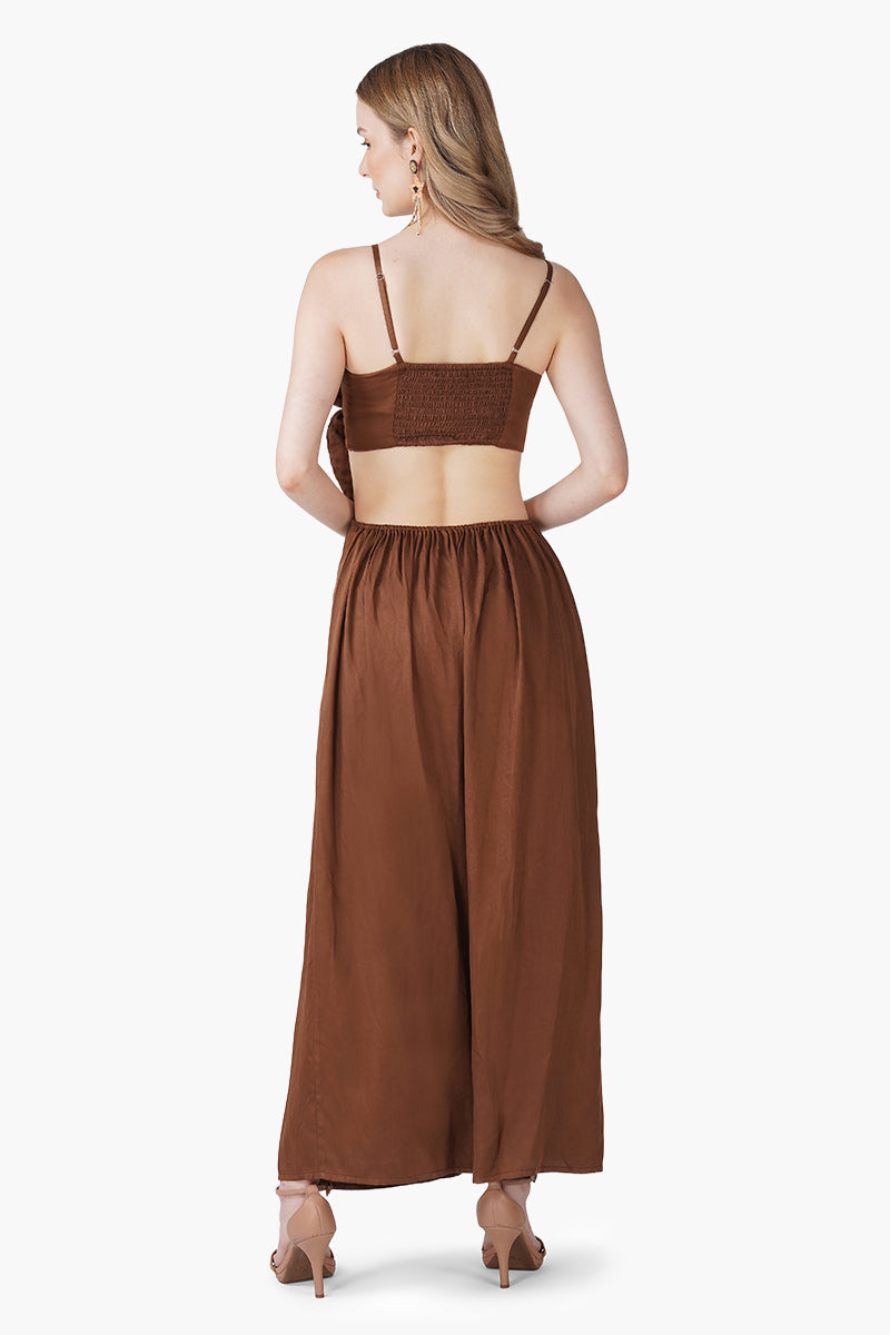 Earthy Wings Butterfly Dori Maxi Dress