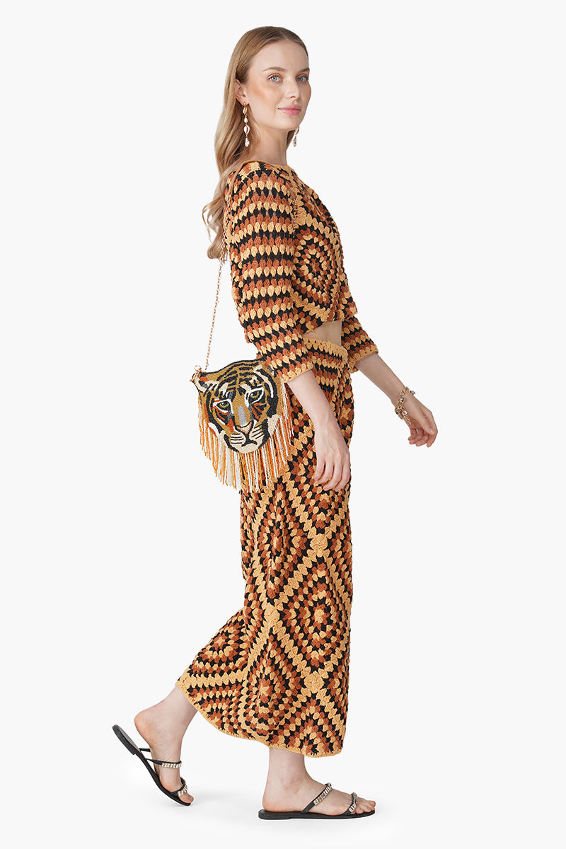 Handcrafted Desert Bloom Crochet Skirt