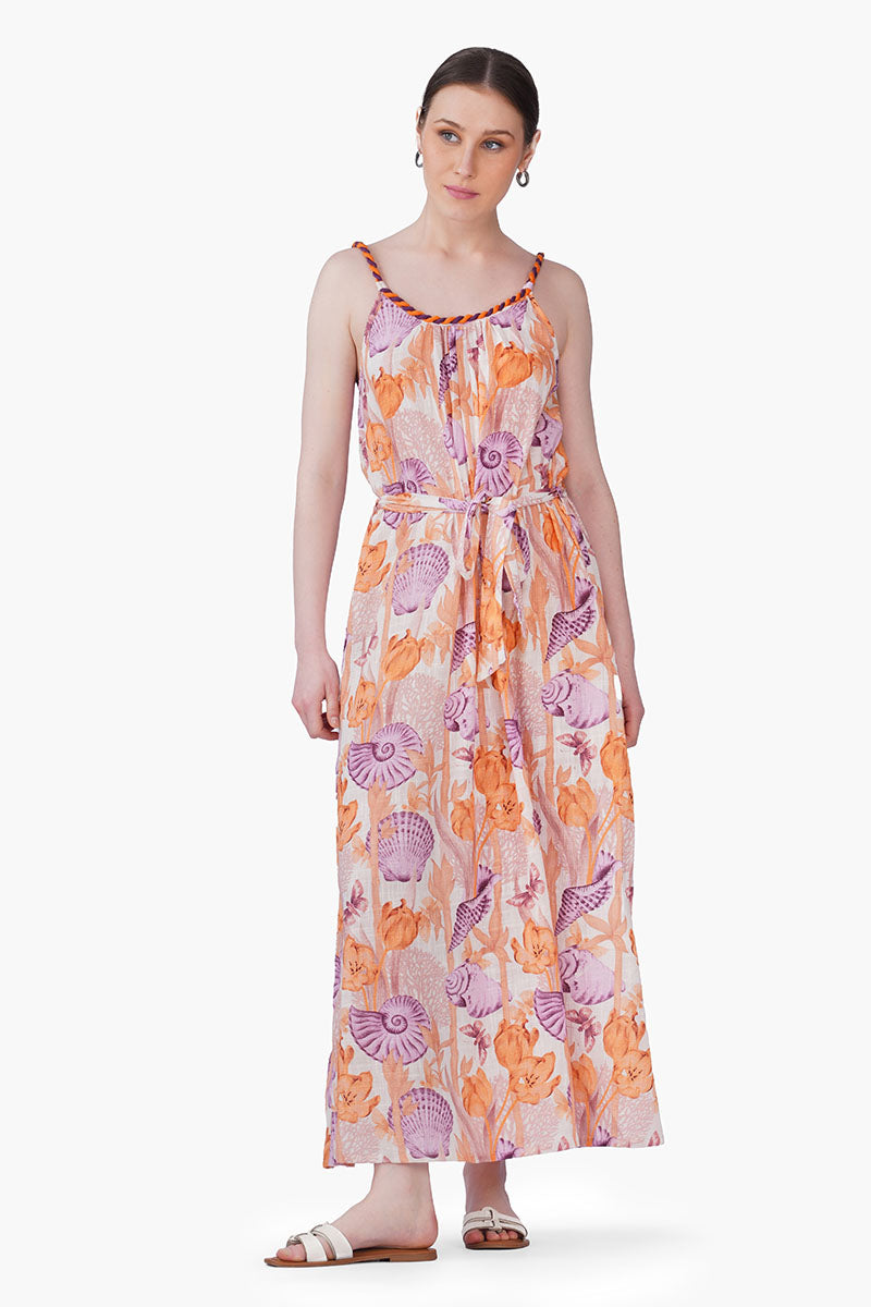 america and beyond maxi dress America & Beyond Women's Ocean Treasure Maxi Dress