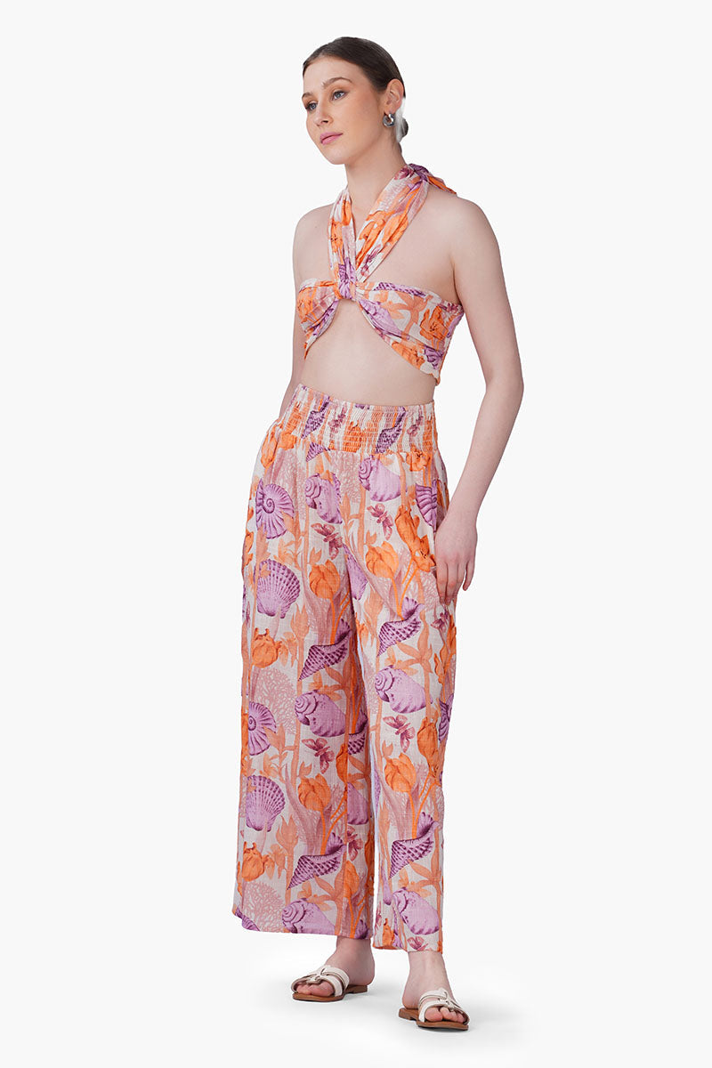 Ocean Treasure Printed Pants