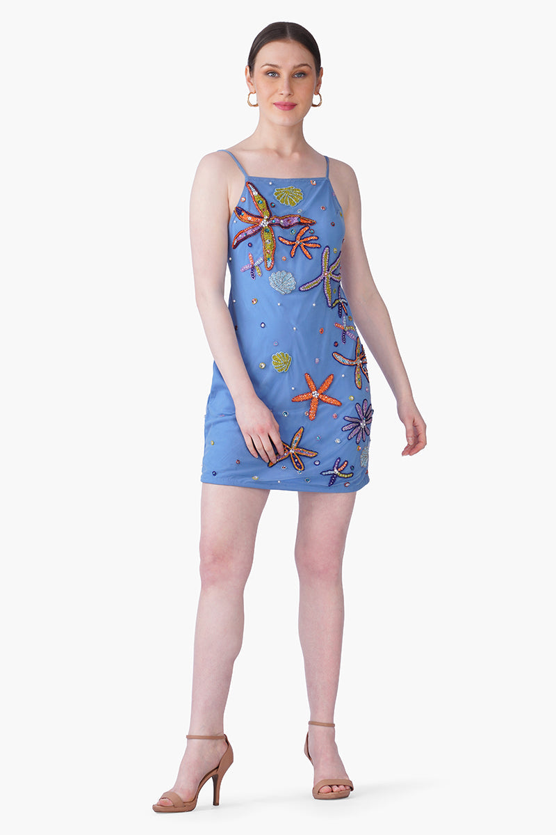 Ocean Jewel Embellished Dress | view 1