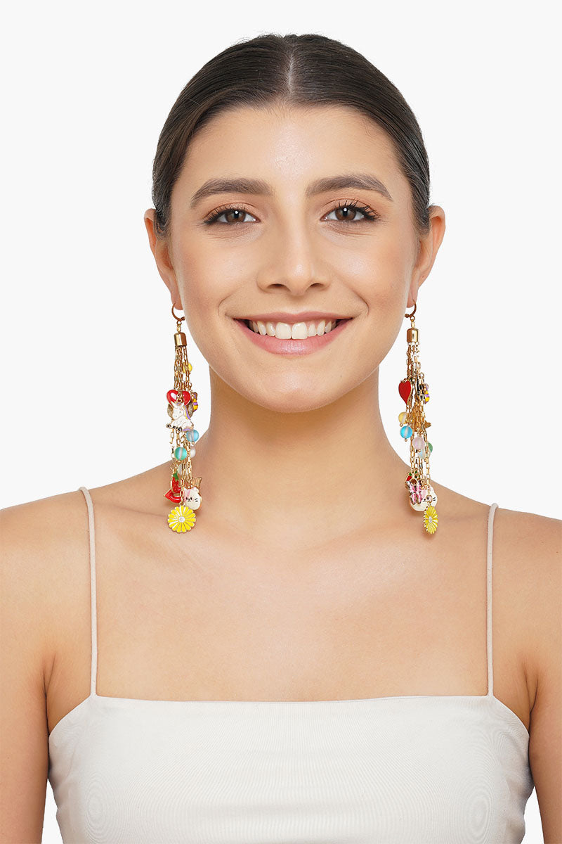 Pop Culture Charms Earrings