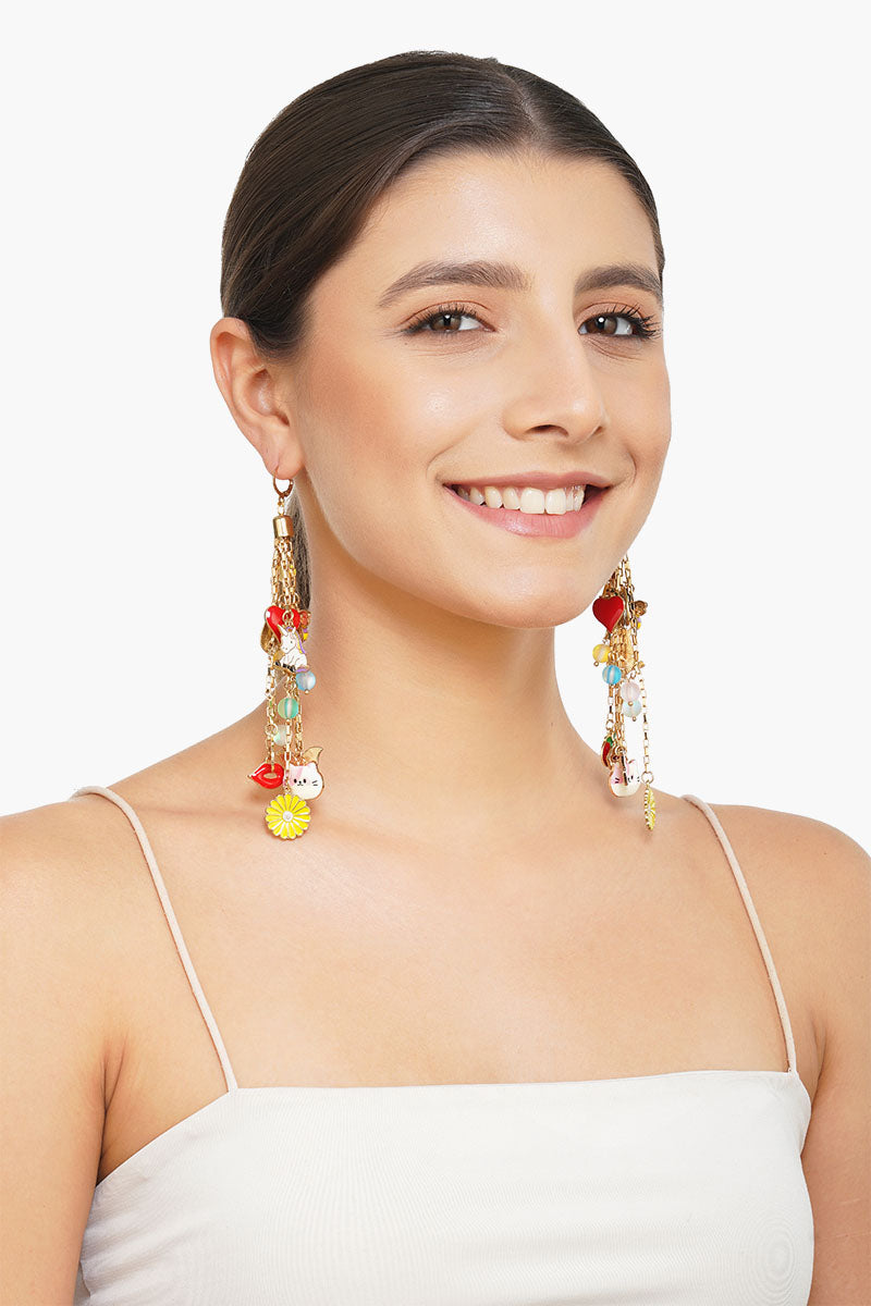 Pop Culture Charms Earrings