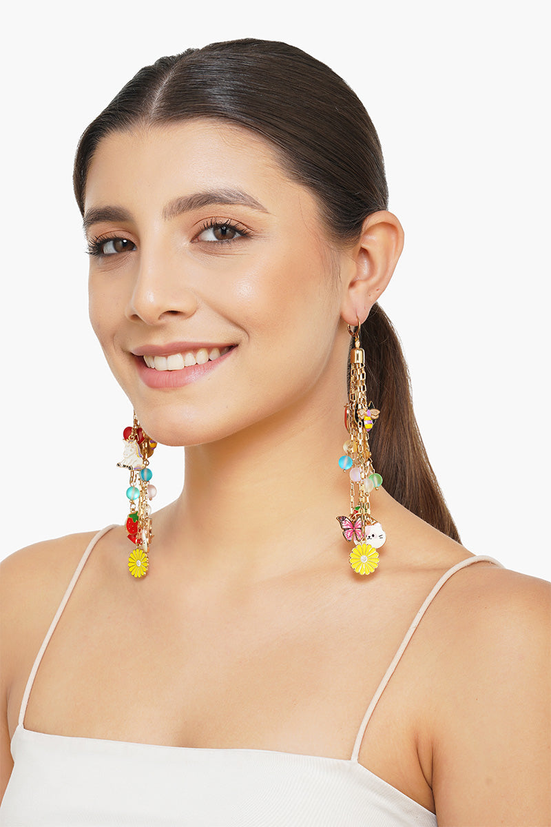 Pop Culture Charms Earrings