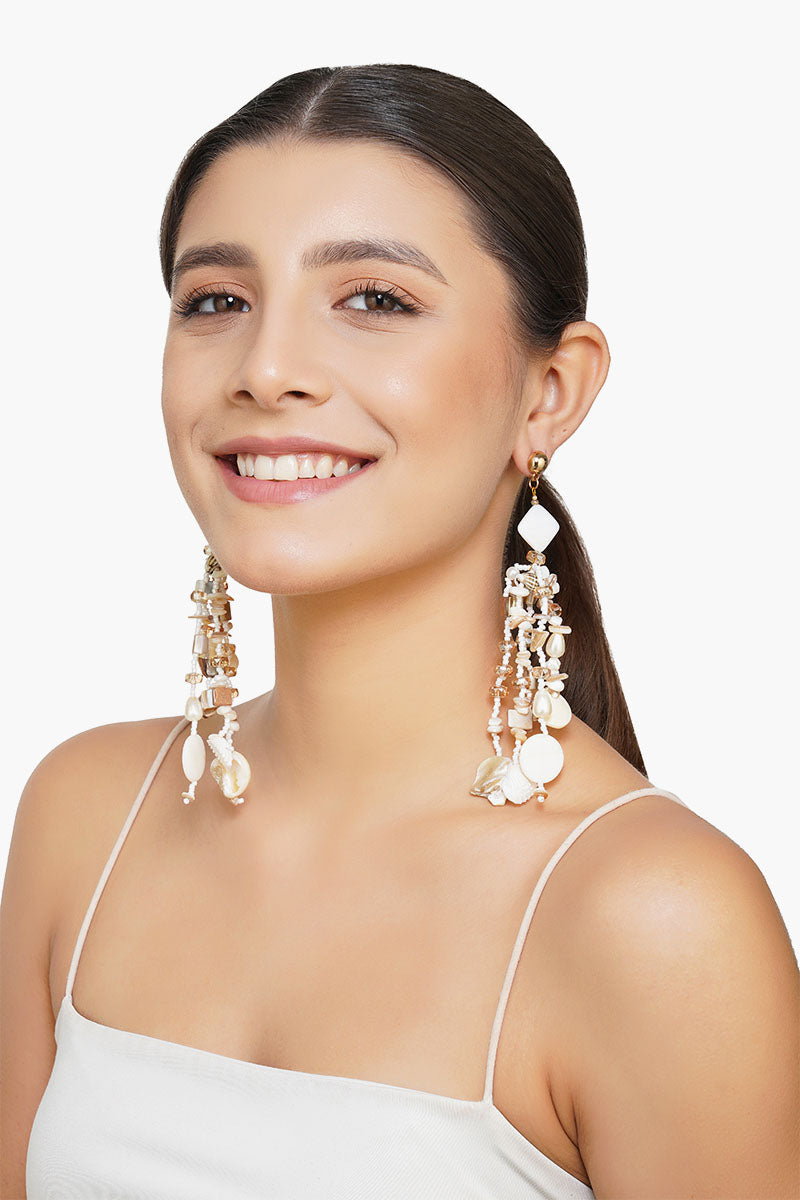 Beach Vibe Shell Earrings