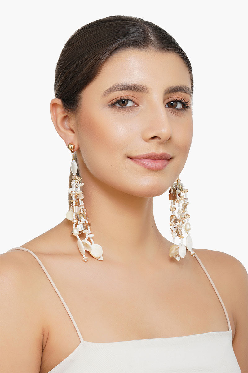 Beach Vibe Shell Earrings