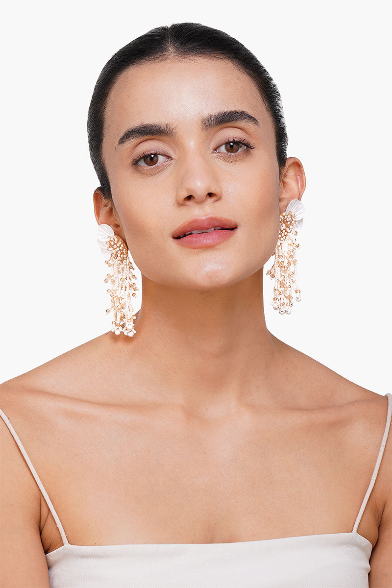 Daisy Dazzle Drop Earrings