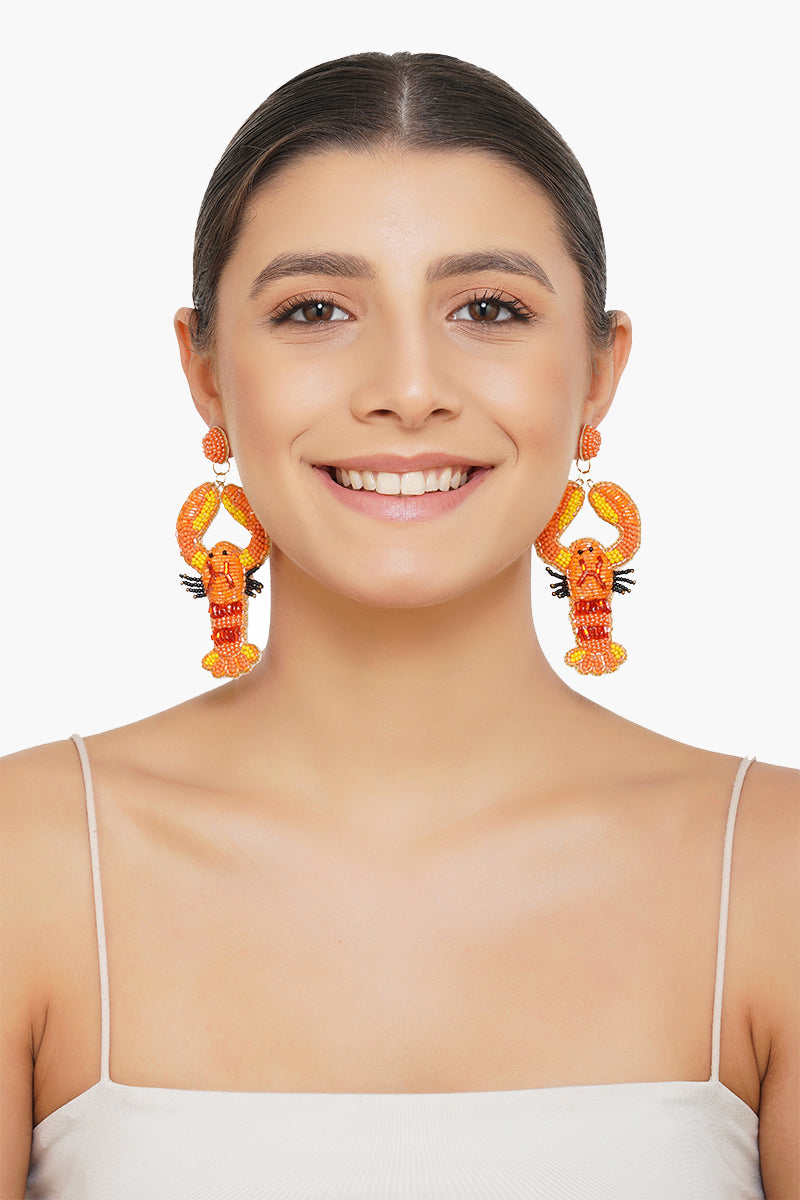 Luxe Lobster Earrings