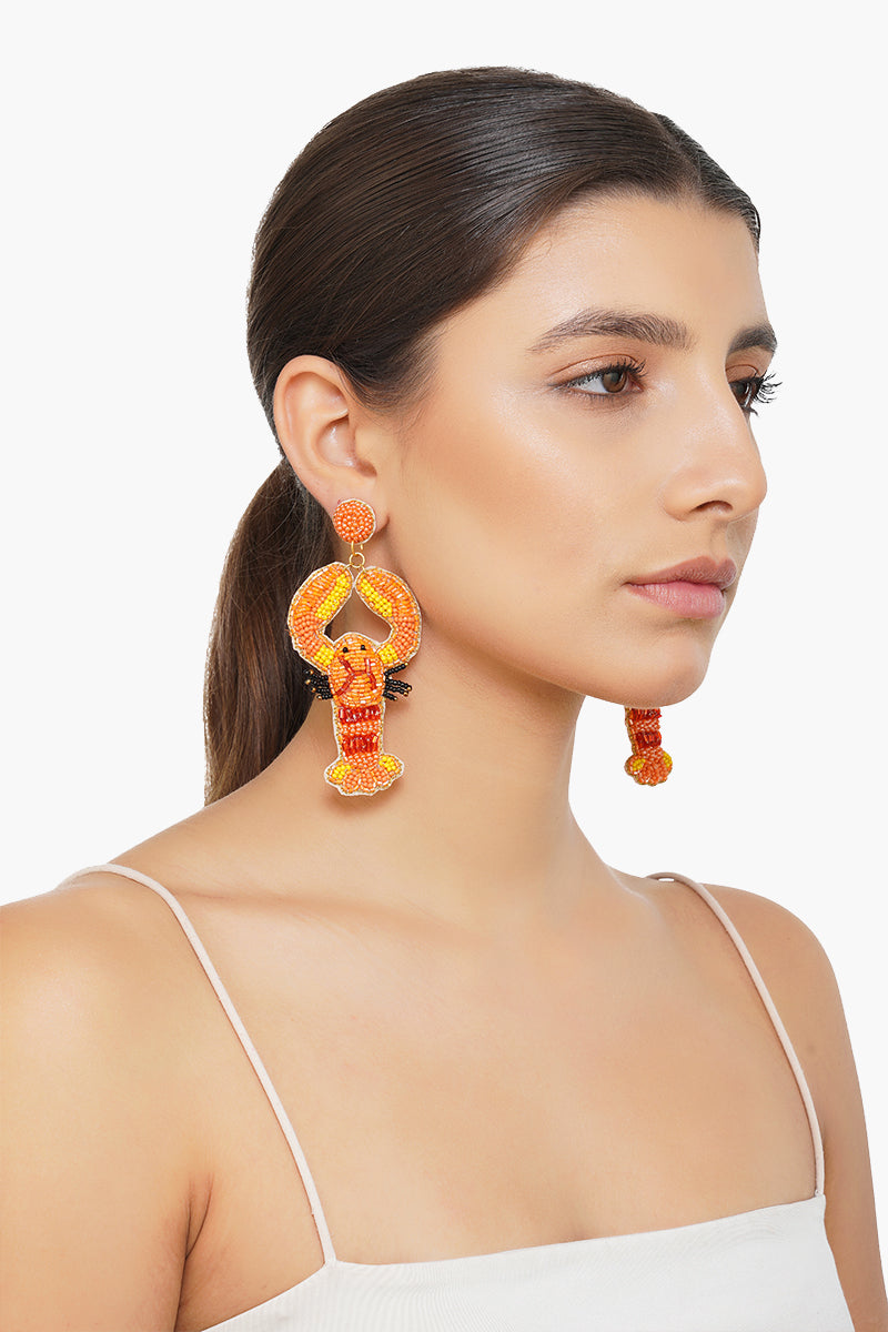 Luxe Lobster Earrings