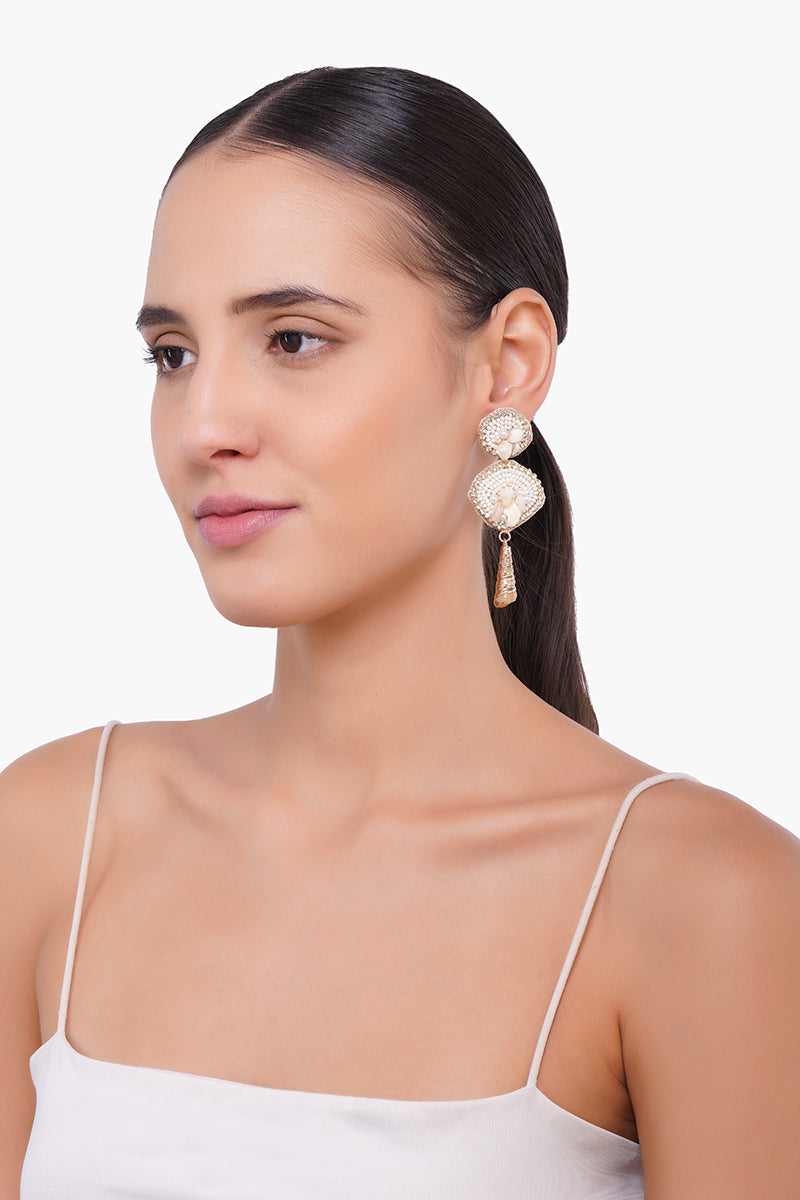 Gemini Shell Earrings