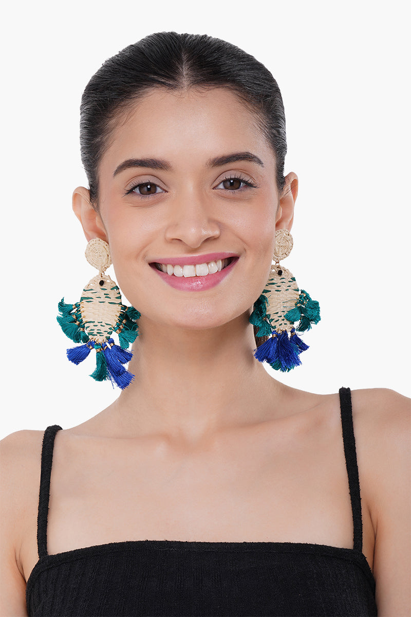 Wild Coral Earrings