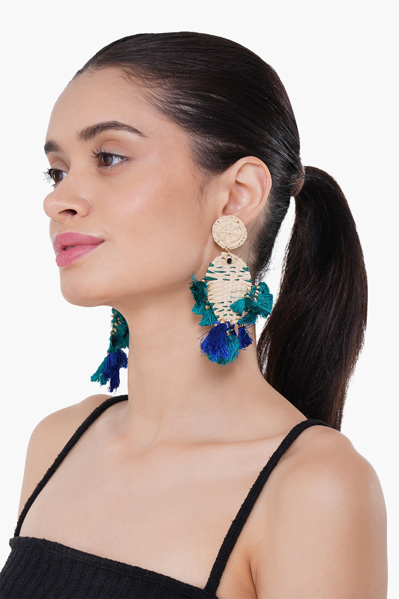Wild Coral Earrings