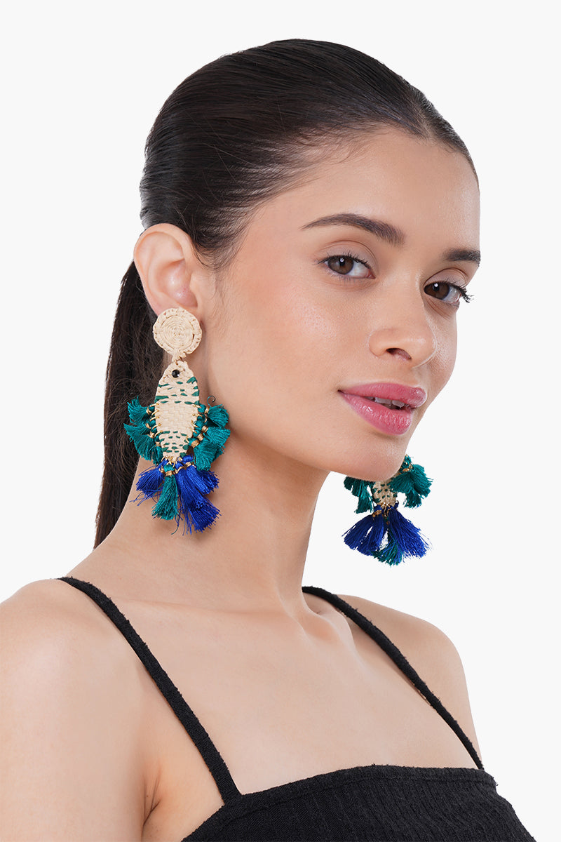 Wild Coral Earrings