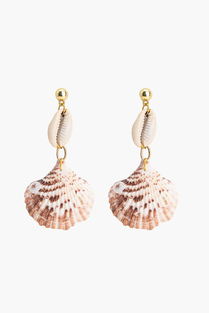 Shell Shock Hoops Earrings