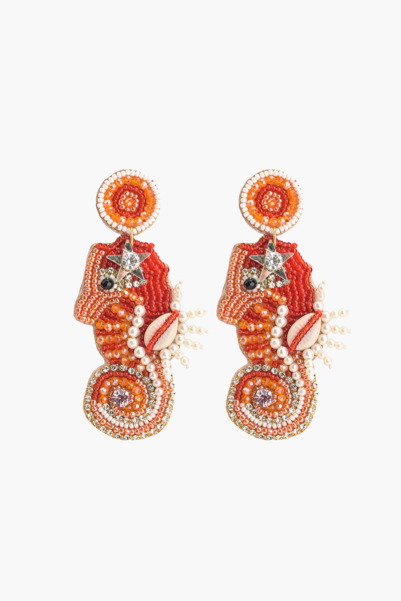 Seahorse Soiree Drop Earrings